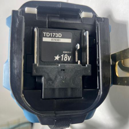  MAKITA マキタ マキタ 20周年記念 限定カラー インパクトドライバ 18V 6.0Ah バッテリ2本 急速充電器 ケース  TD173DGXPB プレミアムブルー 未使用品