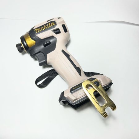  MAKITA マキタ マキタ 20周年記念 限定カラー インパクトドライバ 18V 6.0Ah バッテリ2本付 急速充電器 ケース プレミアムグレージュ TD173DGXPG プレミアムグレージュ 未使用