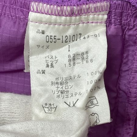  PEARLY GATES パーリーゲイツ ゴルフウェア レディース メッシュ半袖プルオーバー size1 055-121017 パープル