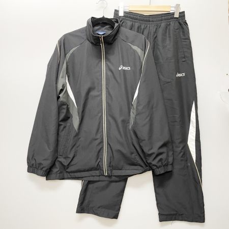  asics アシックス メンズ ジャージ上下 SIZE M EZT540/EZT640 ブラック