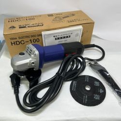 〇〇 富士製砥 電気2重絶縁ディスクグラインダー HDC-100 100mm HDC-100 未使用品 Sランク