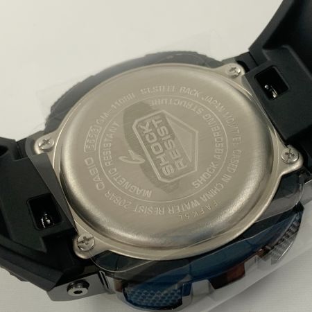  CASIO カシオ カシオ Gショック 腕時計 クォーツ 腕時計 GM-110BB シルバー x ブラック