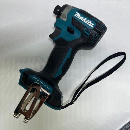  MAKITA マキタ 充電式インパクトドライバ 18V 6Ah バッテリ2本 充電器 ケース付 TD173DRGX ブルー 未使用品
