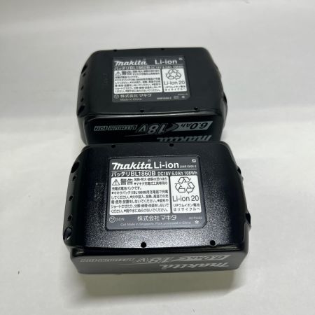  MAKITA マキタ 充電式インパクトドライバ 18V 6Ah バッテリ2本 充電器 ケース付 TD173DRGX ブルー 未使用品