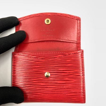  LOUIS VUITTON ルイヴィトン ルイ ヴィトン エピ ポルトモネ サーンプル コインケース 小銭入れ M6341E レッド 現状渡し ジャンク品