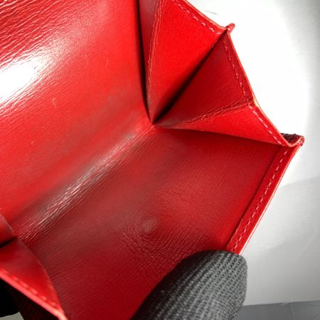  LOUIS VUITTON ルイヴィトン ルイ ヴィトン エピ ポルトモネ サーンプル コインケース 小銭入れ M6341E レッド 現状渡し ジャンク品