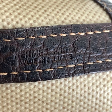  HERMES エルメス ガーデンパーティ PM 36cm トートバッグ ハンドバッグ ベージュ x ホワイト