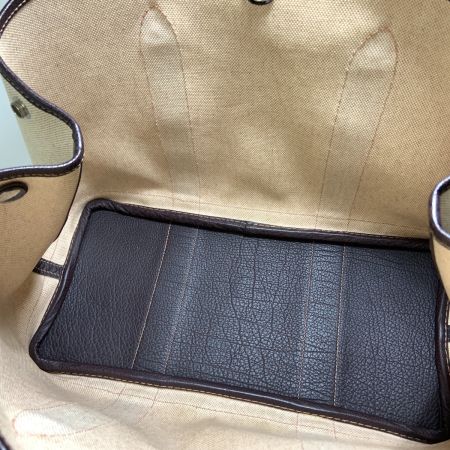  HERMES エルメス ガーデンパーティ PM 36cm トートバッグ ハンドバッグ ベージュ x ホワイト