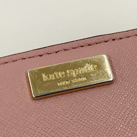  Kate Spade ケイトスペード 二つ折り財布 ピンク