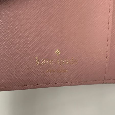  Kate Spade ケイトスペード 二つ折り財布 ピンク