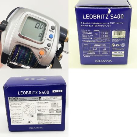  DAIWA ダイワ LEOBRITZ レオブリッツ S400 実釣来歴0 00801461 電動リール