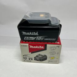 〇〇 MAKITA マキタ バッテリー 未使用品 18v 6.0Ah BL1860B ブラック 未使用品 Sランク