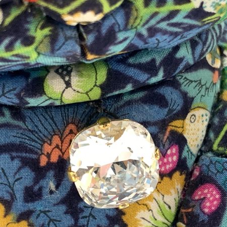   和樂×柿沼東光 リバティ ファブリックス 招き猫 人形