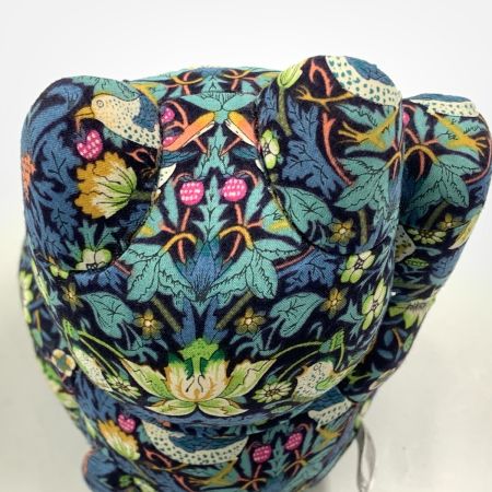   和樂×柿沼東光 リバティ ファブリックス 招き猫 人形