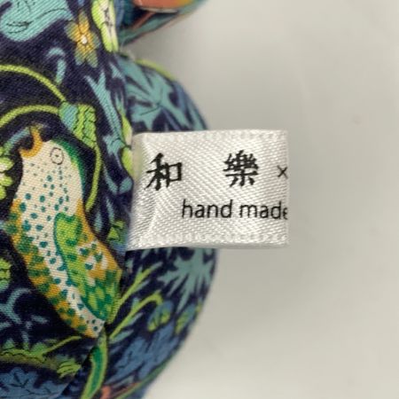   和樂×柿沼東光 リバティ ファブリックス 招き猫 人形