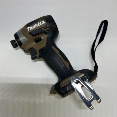  MAKITA マキタ 充電式インパクトドライバ 18V 6Ah バッテリ2本・充電器 ケース付 オーセンティックブラウン 限定色  TD173DGXAB ブラウン 未使用品