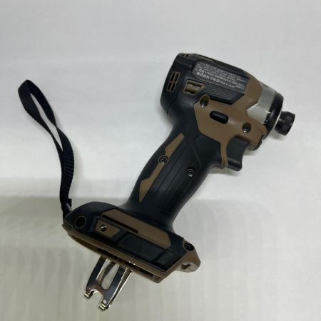  MAKITA マキタ 充電式インパクトドライバ 18V 6Ah バッテリ2本・充電器 ケース付 オーセンティックブラウン 限定色  TD173DGXAB ブラウン 未使用品