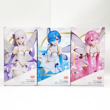  エルココ Re ゼロから始める異世界生活 ラウンドワン限定 レム&ラム&エミリア ジュエルプリンセス 未開封品