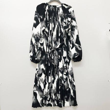  SPECCHIO スペッチオ レディース シャツワンピース SIZE 40 ブラック×オフホワイト