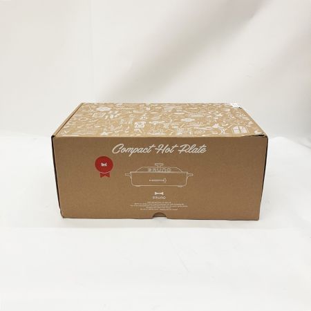  BRUNO ブルーノ ホットプレート レッド BOE021 未使用品