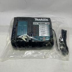 〇〇 MAKITA マキタ 急速充電器 14.4-18V DC18RF ブラック 未使用品 Sランク
