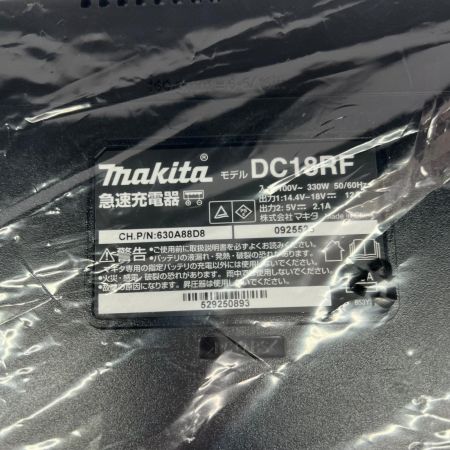  MAKITA マキタ 急速充電器 14.4-18V DC18RF ブラック 未使用品