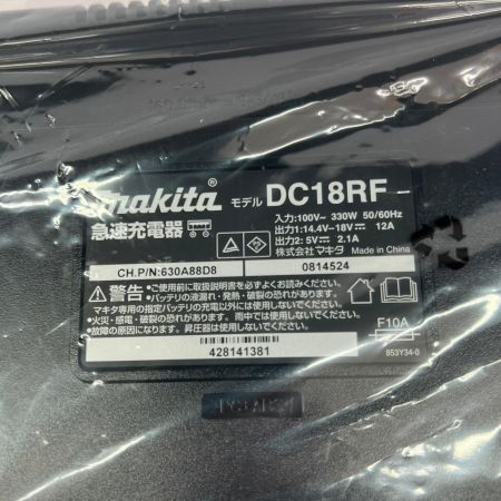  MAKITA マキタ 急速充電器 14.4-18V DC18RF ブラック 未使用品