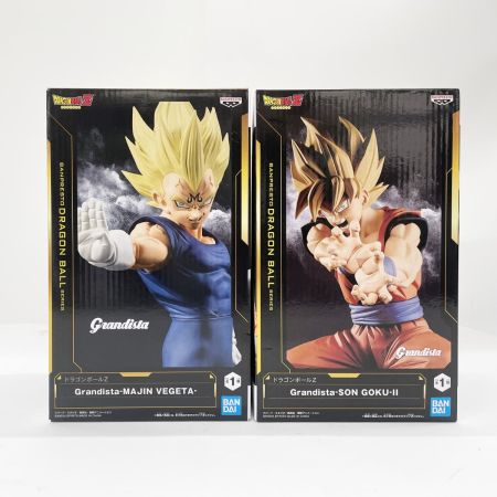   ドラゴンボールZ Grandista SON GOKU-Ⅱ MAJIN VEGETA 孫悟空/ベジータ 2体セット 未開封品
