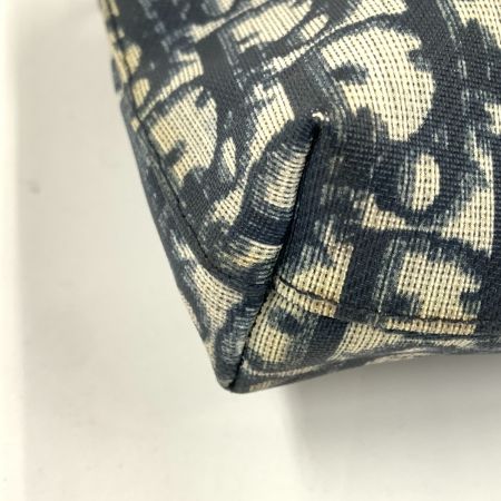  Christian Dior クリスチャンディオール トロッター コスメポーチ  化粧ポーチ ポーチ mc0023 ブルー