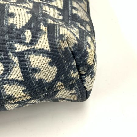  Christian Dior クリスチャンディオール トロッター コスメポーチ  化粧ポーチ ポーチ mc0023 ブルー