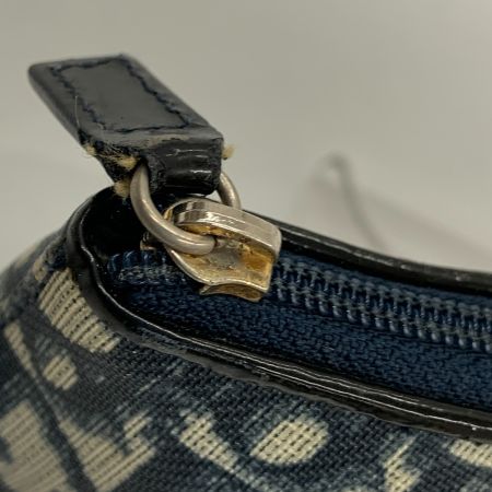  Christian Dior クリスチャンディオール トロッター コスメポーチ  化粧ポーチ ポーチ mc0023 ブルー