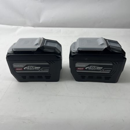  MAKITA マキタ 40Vmaxパワーソースキット バッテリBL4080H×2個・急速充電器DC40RB XGT16 A00055