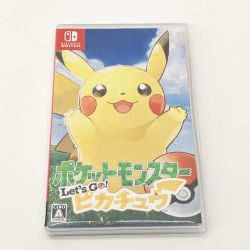 〇〇 Nintendo ニンテンドウ Nintendo Switch ゲームソフト ポケットモンスター Let's Go! ピカチュウ (通常版) Bランク