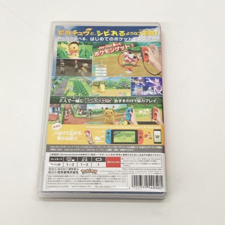  Nintendo ニンテンドウ Nintendo Switch ゲームソフト ポケットモンスター Let's Go! ピカチュウ (通常版)