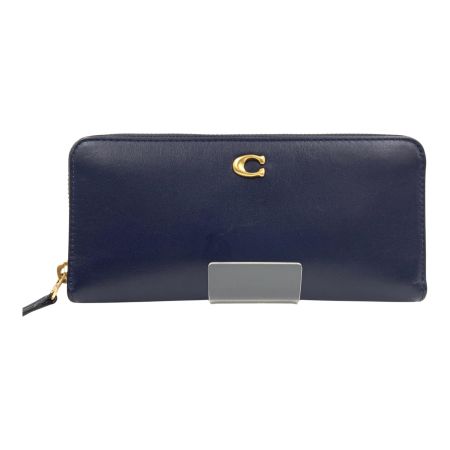  COACH コーチ エッセンシャル スリム アコーディオン ジップ ウォレット 長財布 CS032 ネイビー