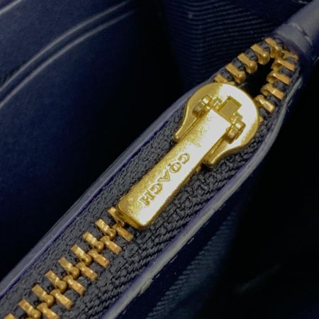  COACH コーチ エッセンシャル スリム アコーディオン ジップ ウォレット 長財布 CS032 ネイビー