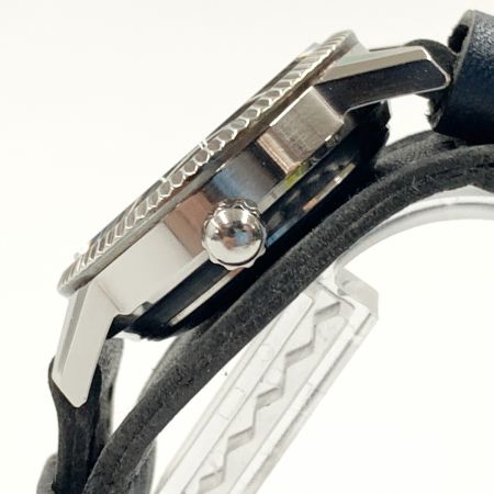  CITIZEN シチズン オートデーター ADSS51312A-Y デイデイト 自動巻き 腕時計 ブラック x シルバー