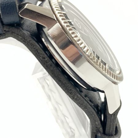  CITIZEN シチズン オートデーター ADSS51312A-Y デイデイト 自動巻き 腕時計 ブラック x シルバー