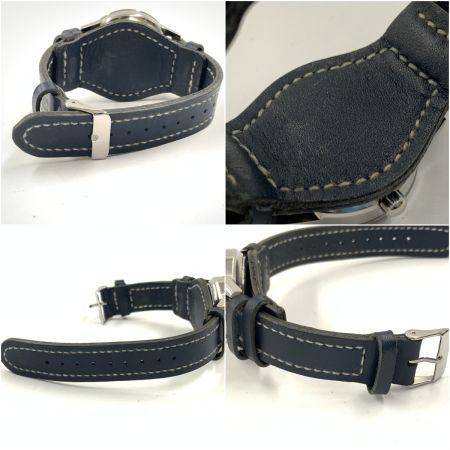  CITIZEN シチズン オートデーター ADSS51312A-Y デイデイト 自動巻き 腕時計 ブラック x シルバー