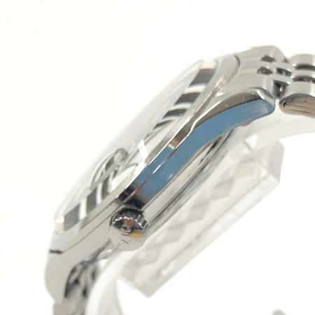  CITIZEN シチズン クリスタルセブン  3針 33石 デイデイト 自動巻 腕時計 51401-Y  シルバーブラック