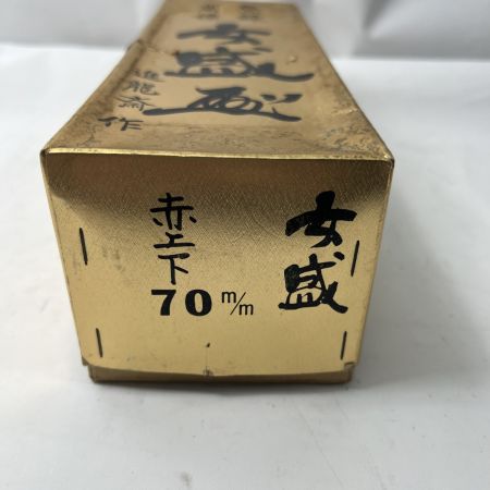  女盛 鉋 かんな カンナ 進龍斎作 赤上下70ｍｍ