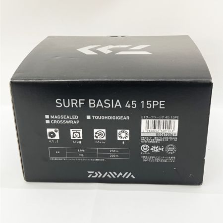  DAIWA ダイワ SURF BASIA 21 サーフベーシア45 15PE 00067006 スピニングリール