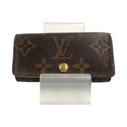 〇〇 LOUIS VUITTON ルイヴィトン モノグラム ミュルティクレ4 4連キーケース M69517 ブラウン 現状渡し ジャンク品 Dランク