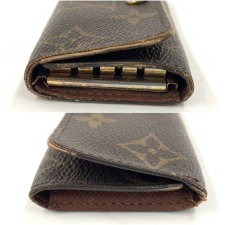  LOUIS VUITTON ルイヴィトン モノグラム ミュルティクレ4 4連キーケース M69517 ブラウン 現状渡し ジャンク品