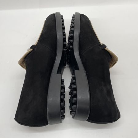  adabat アダバット ゴルフシューズ レディース ローファー size23 1/2 ブラック×ベージュ