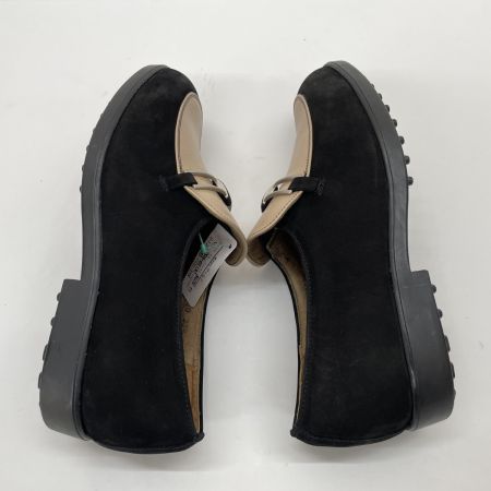  adabat アダバット ゴルフシューズ レディース ローファー size23 1/2 ブラック×ベージュ