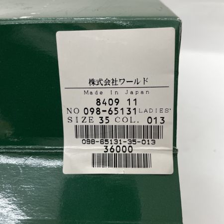  adabat アダバット ゴルフシューズ レディース ローファー size23 1/2 ブラック×ベージュ