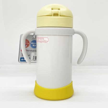  THERMOS サーモス まほうびんのベビーストローマグ 0.35L FJL-350 イエローホワイト 未使用品