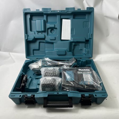  MAKITA マキタ 100mm 充電式ディスクグラインダ　充電器・充電池2個・ケース付 18v GA404DRGXN グリーン