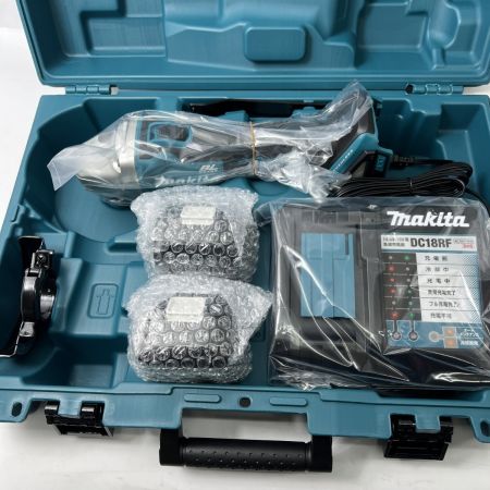  MAKITA マキタ 100mm 充電式ディスクグラインダ　充電器・充電池2個・ケース付 18v GA404DRGXN グリーン